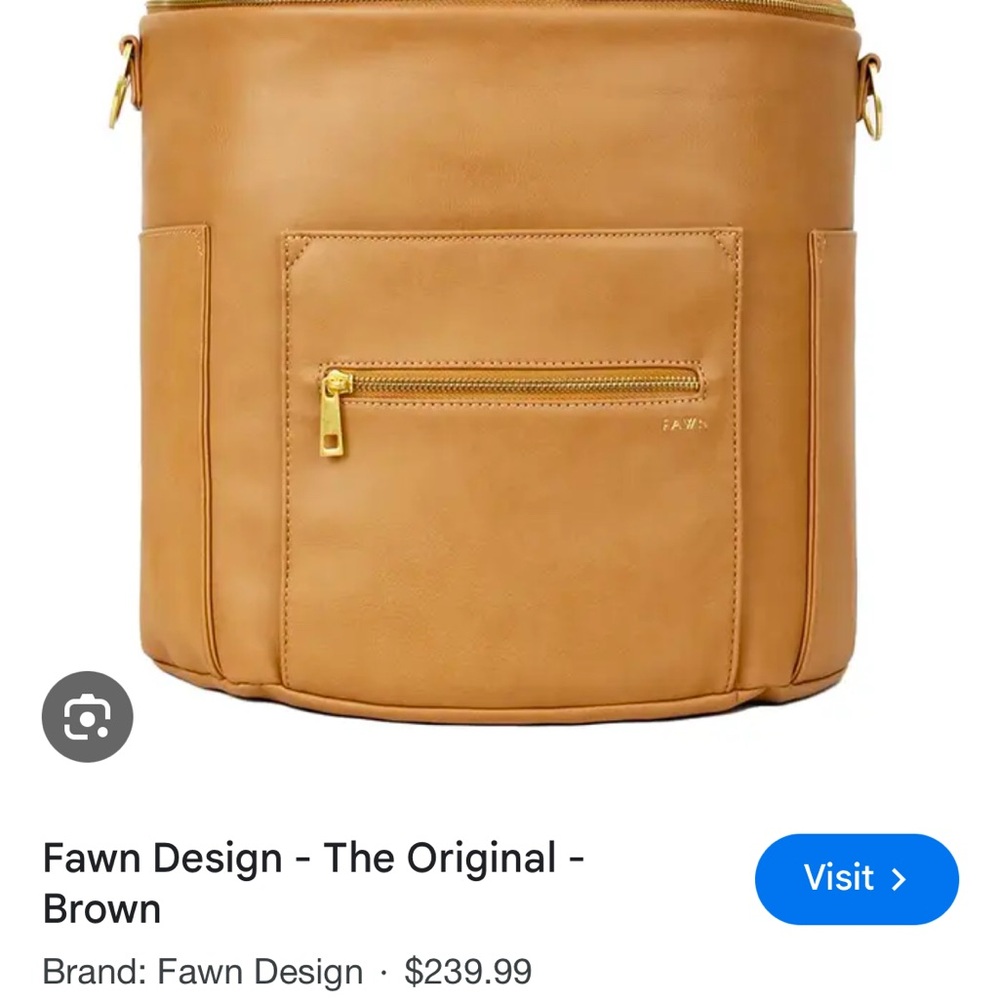 New Fawn Design Diaper Backpack - Picture 3 of 6